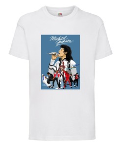 Michael Jackson Musician Printed Kids Boy Girls Unisex Top T-Shirt