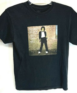 Michael Jackson Off The Wall Tee Shirt,  Big Album Logo