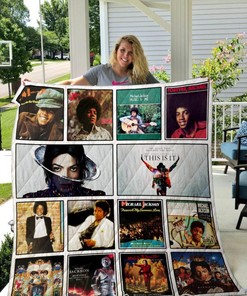 Michael Jackson Quilt Blanket Bedding Set for Home Décor