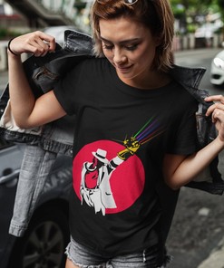 Michael Jackson - Smooth Criminal - Glove Power, Men And Women Music Tee, Vintage Tshirt - Black