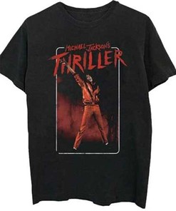 Michael Jackson T-Shirt - Red Suit -  Unisex Official Licensed Design - Worldwide Shipping