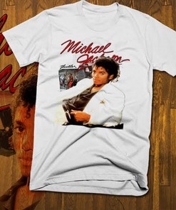 Michael Jackson T-Shirt Thriller Collage 80S Legend Retro