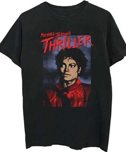 Michael Jackson T-Shirt - Thriller Pose -  Unisex Official Licensed Design - Worldwide Shipping