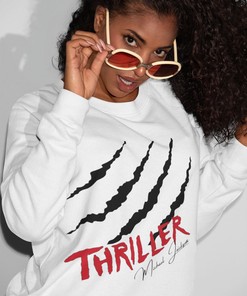 Michael Jackson - Thriller - Billie Jean - Shirt - Michael Jackson Sweatshirt, Graphic Sweater For Men And Women