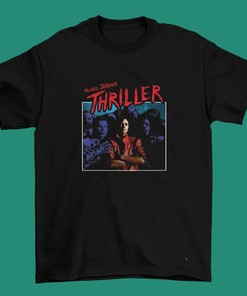 Michael Jackson Thriller Graphic Vtg Tshirt Sweatshirt Hoodie Unisex Size Best Gift Birthday Christmas