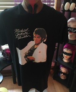 Michael Jackson Thriller Vintage Graphic On New Tee 1980’S