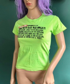 Michael Jackson Vtg 90S Singles Ad Tabloid Tee