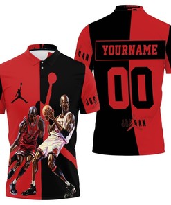 Michael Jordan 23 Legend Of Chicago Bulls Personalized Polo Shirt All Over Print Shirt 3d T-shirt