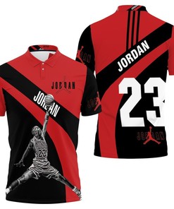 Michael Jordan Chicago Bulls Jump Shot 3d Polo Shirt Jersey All Over Print Shirt 3d T-shirt