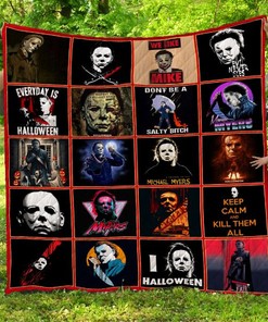 Michael Myers Everyday Is Halloween Quilt Blanket Bedding Set