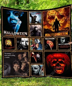 Michael Myers Halloween Quilt Blanket Bedding Set
