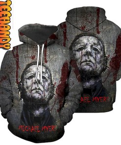 Michael Myers Killer in Halloween Night Hoodie