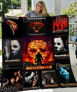 Michael Myers Scary Movies Halloween Fleece Blanket