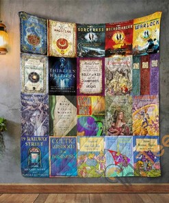 Michael Scott Books Quilt Blanket Bedding Set