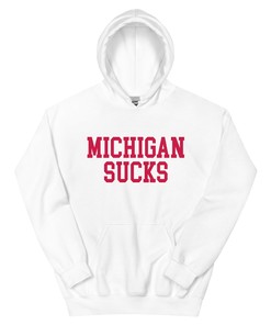 Michigan Sucks Ohio State Rivalry Hoodie Sweatshirt Shirt