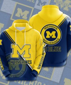 Michigan Wolverines Custom All Over Print Hoodie 3D