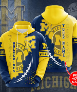 Michigan Wolverines Hoodie 3D