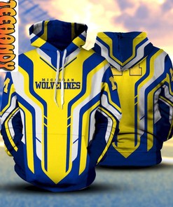 Michigan Wolverines Premium 3D Hoodie