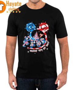 Mickey Mouse America Happy 4Th Of July Shirt