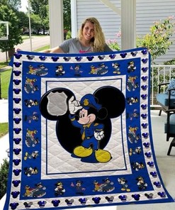 Mickey Mouse Disney Quilt Blanket Bedding Set for Home Décor