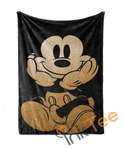 Mickey Mouse Limited Edition Sherpa Fleece Blanket Fun Gift