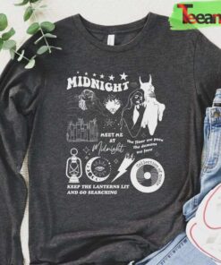 Midnights Album Long Sleeve Favorite T-Shirt