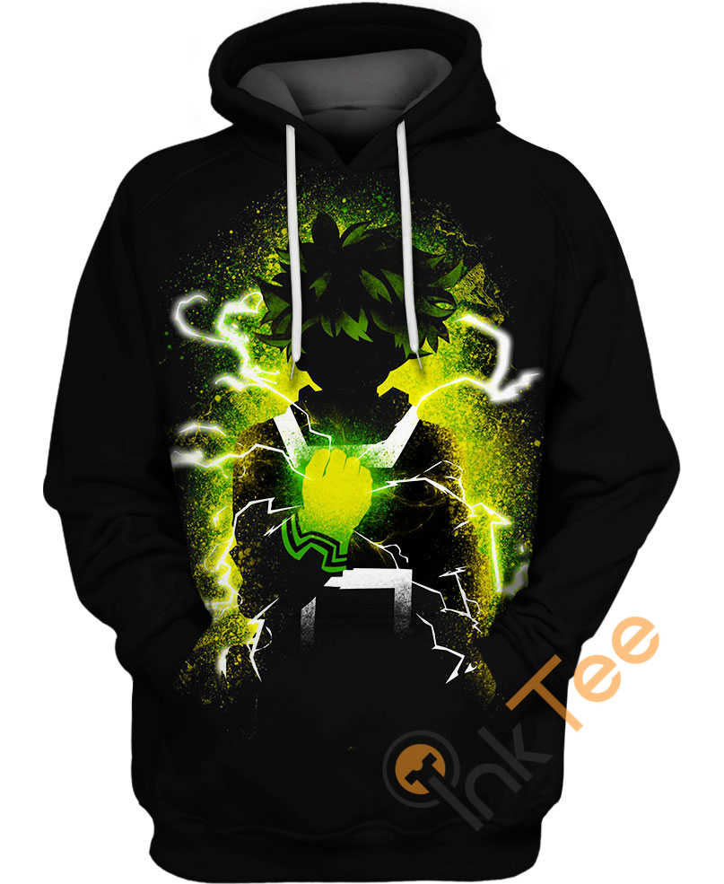 Midoriya Izuku Flash Hoodie 3D