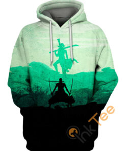 Mihawk And Zoro Hoodie 3D