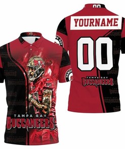 Mike Evans 13 Tampa Bay Buccaneers Nfc South Champions Division Super Bowl 2021 Personalized 3D All Over Print Polo Shirt