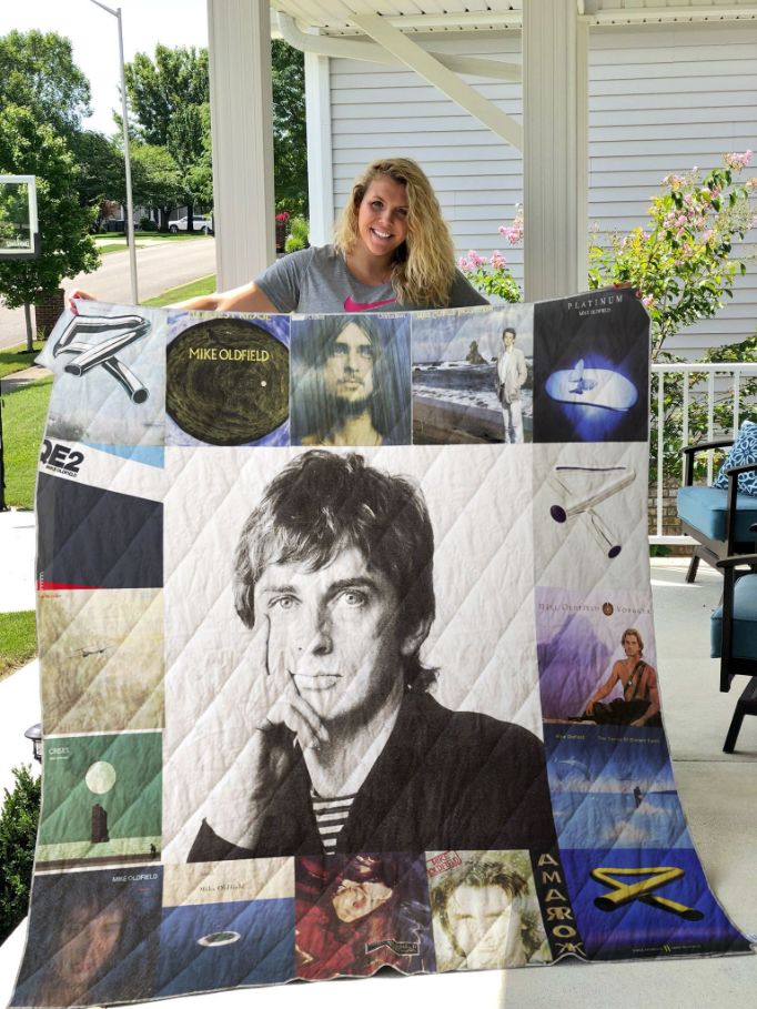 Mike Oldfield Quilt Blanket Bedding Set for Home Décor