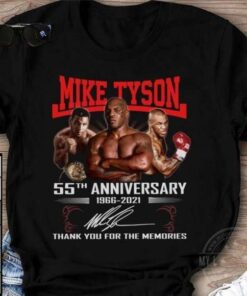 Mike Tyson 55Th T-Shirt
