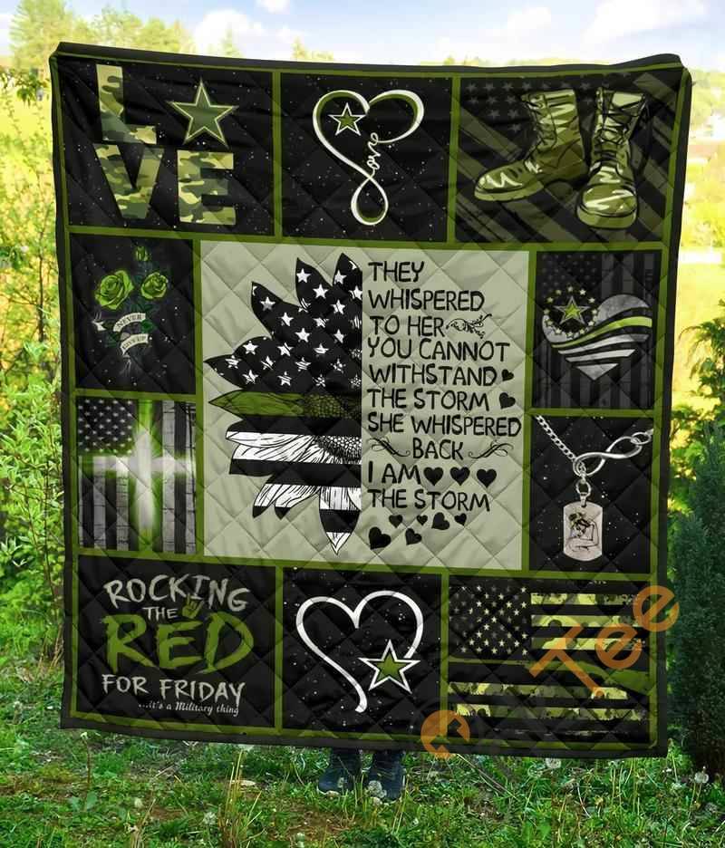 Military Quilt Blanket Bedding Set