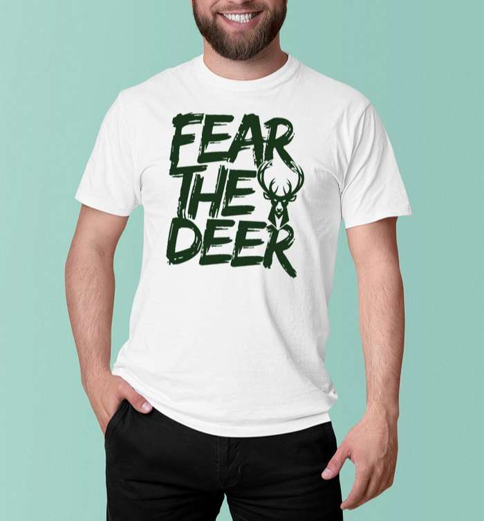 Milwaukee Bucks Basketball Fear The Deer T-Shirt