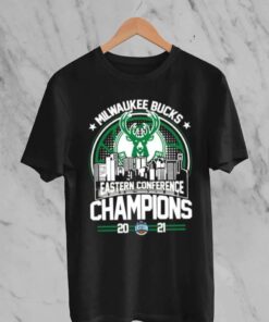 Milwaukee Bucks Eastern Conference Champions Nba 2021 T-Shirt