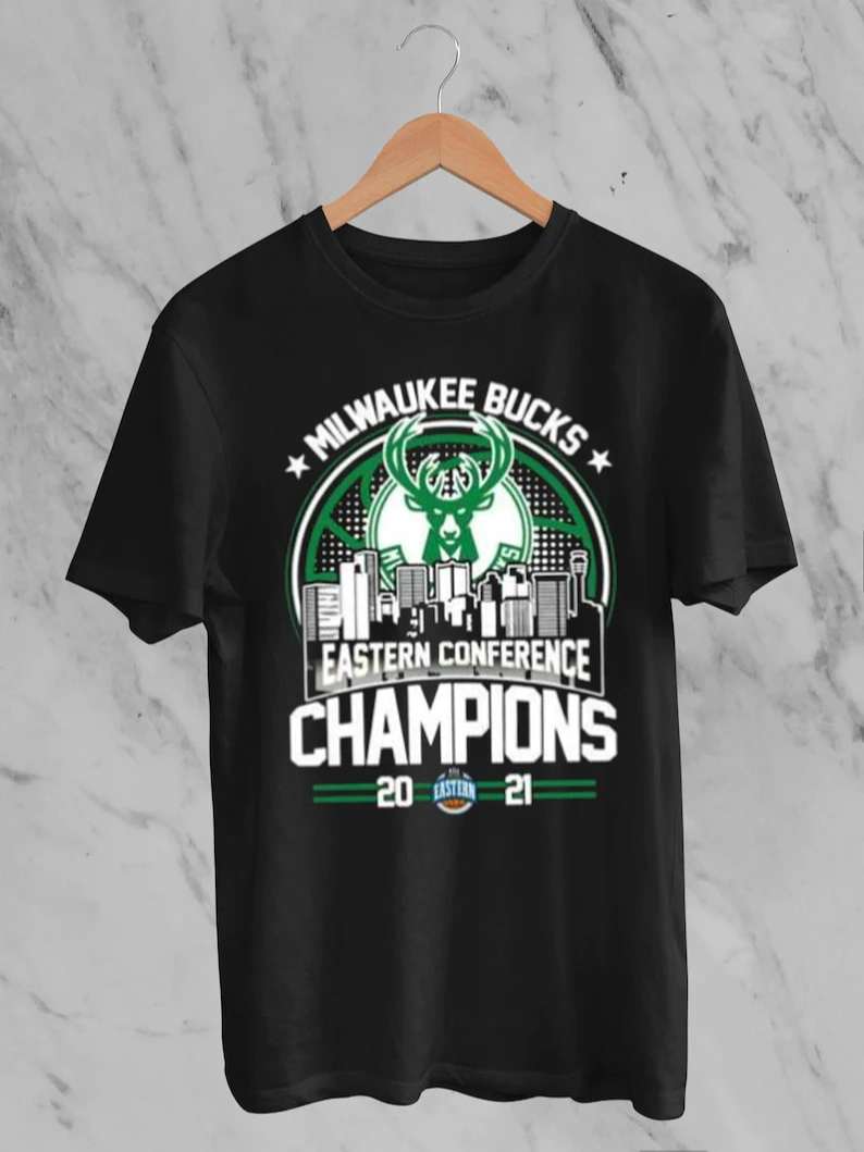 Milwaukee Bucks Eastern Conference Champions Nba 2021 T-Shirt