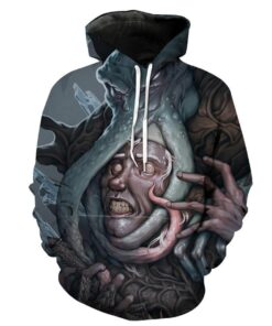 Mindflayer Fantasy Monsterss And Hoodie 3D