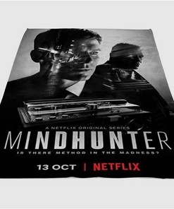 Mindhunter Sherpa Fleece Blanket Gifts for Family, for Couple