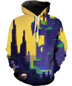 Minecraft City Cool Minecraft Hoodie 3D