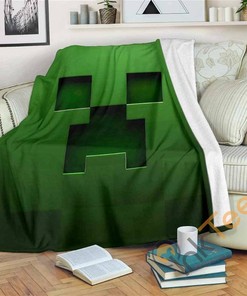 Minecraft Sherpa Fleece Blanket Gifts for Family