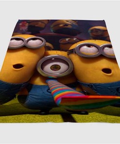 Minions Sherpa Fleece Blanket Gift