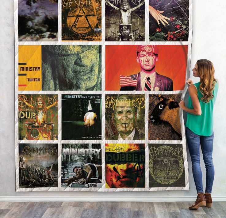 Ministry Albums Collected Quilt Blanket Bedding Set