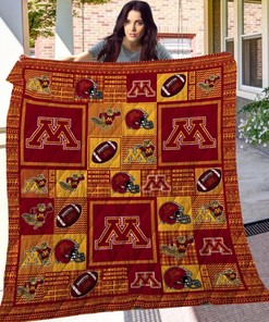 Minnesota Golden Gophers Quilt Blanket LC4