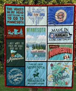Minnesota Quilt Blanket Bedding Set