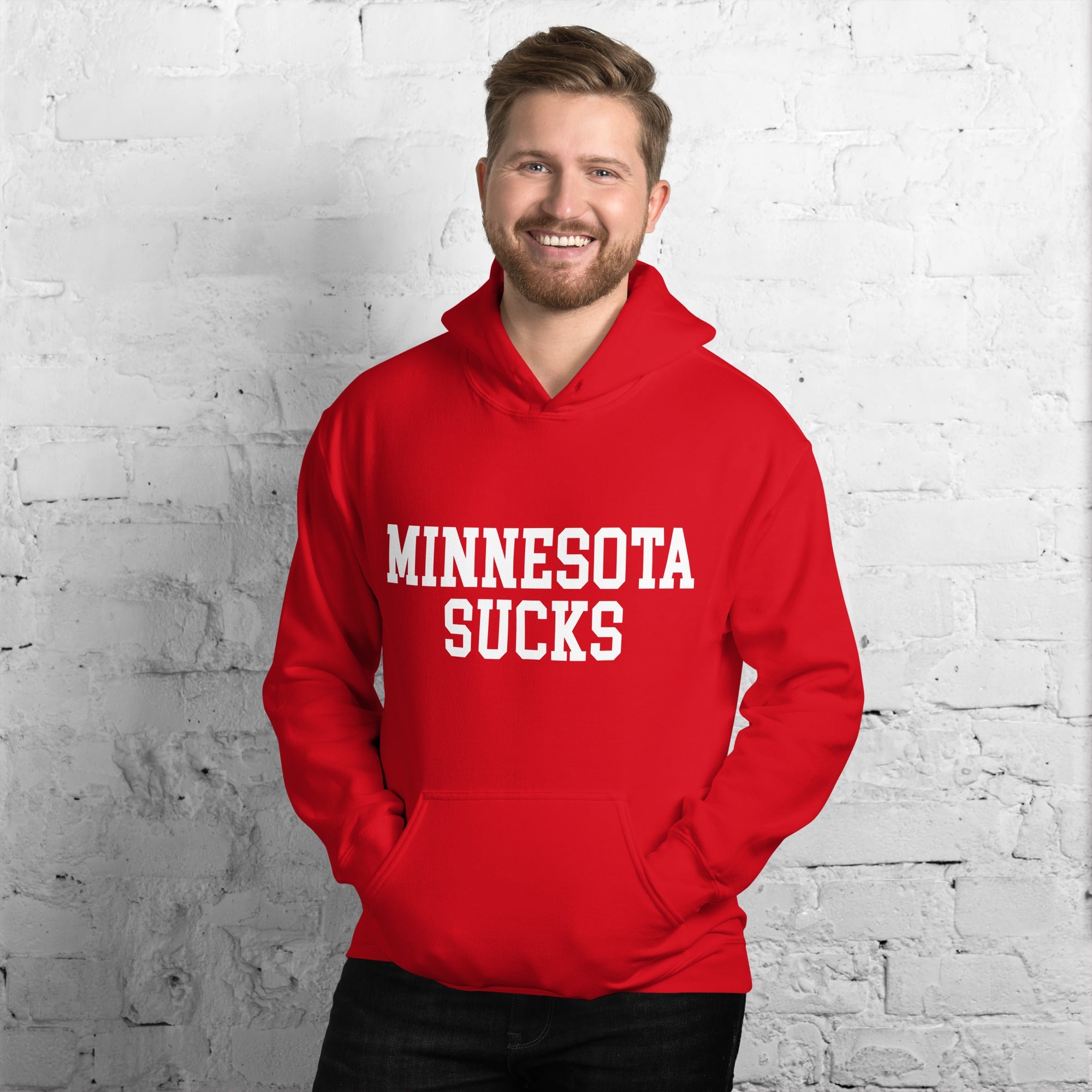 Minnesota Sucks Wisconsin Hoodie Sweatshirt Shirt Gifts for Fans - Image 2