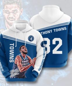 Minnesota Timberwolves Custom Sport All Over Print Hoodie 3D