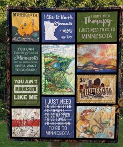 Minnesota V2 Quilt Blanket Bedding Set