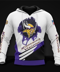 Minnesota Vikings Hoodie Cool Graphic Gifts for Fans