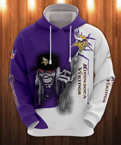 Minnesota Vikings Hoodie Ultra Death Graphic Gift for Halloween