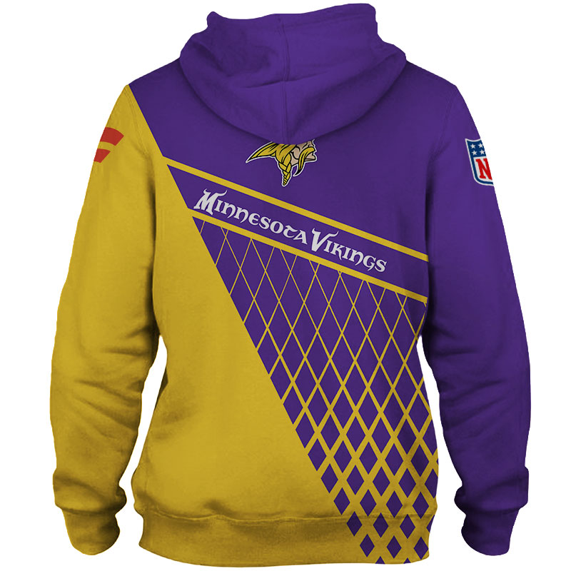 Minnesota Vikings Hoodie Zip Hoodie Gift for Fan - Image 2