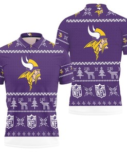 Minnesota Vikings Ugly Sweatshirt Christmas 3d Polo Shirt All Over Print Shirt 3d T-shirt